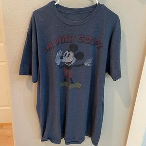 Disney Mickey Mouse Shirt “I’m with Goofy”